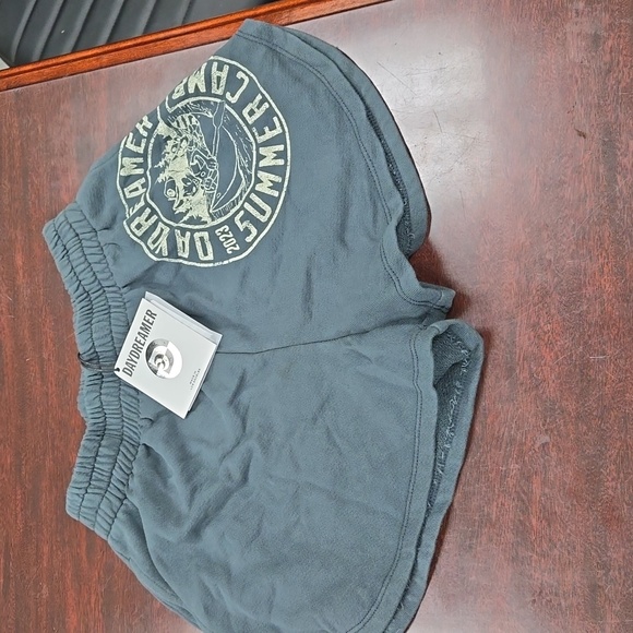 Daydreamer Pants - NWT Daydreamer  Summer Camp Grey Elastic Waist Small